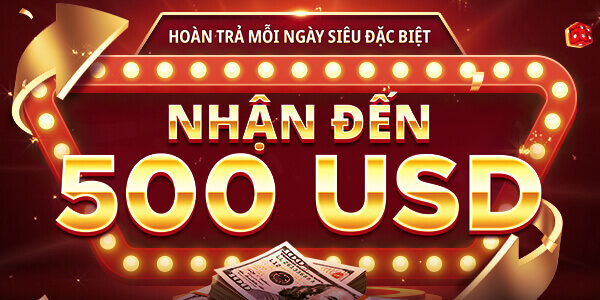 Hoàn tiền mỗi ngày tại Live Casino House đến 500 USD!